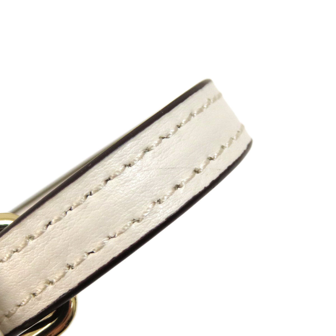 COACH Handbag F58312 PVC white Signature 2WAY Women Used Authentic