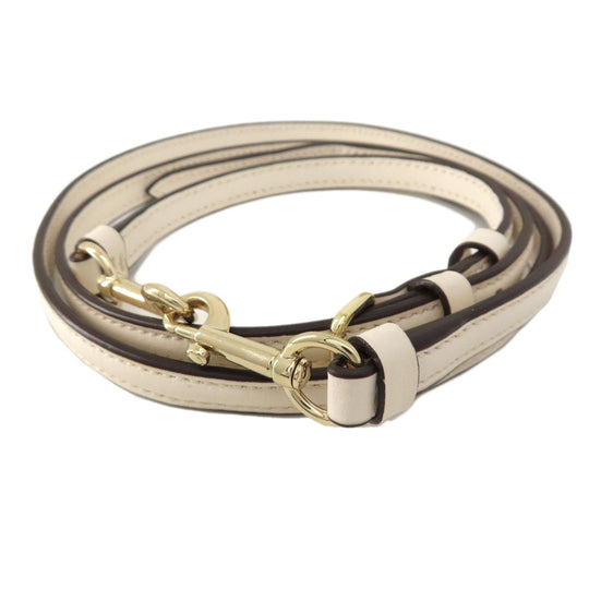 COACH Handbag F58312 PVC white Signature 2WAY Women Used Authentic