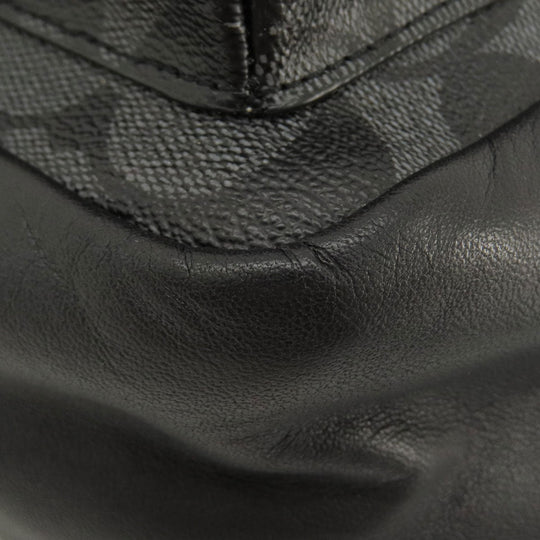 COACH Backpack F58315 PVC black Signature Women(Unisex) Used Authentic