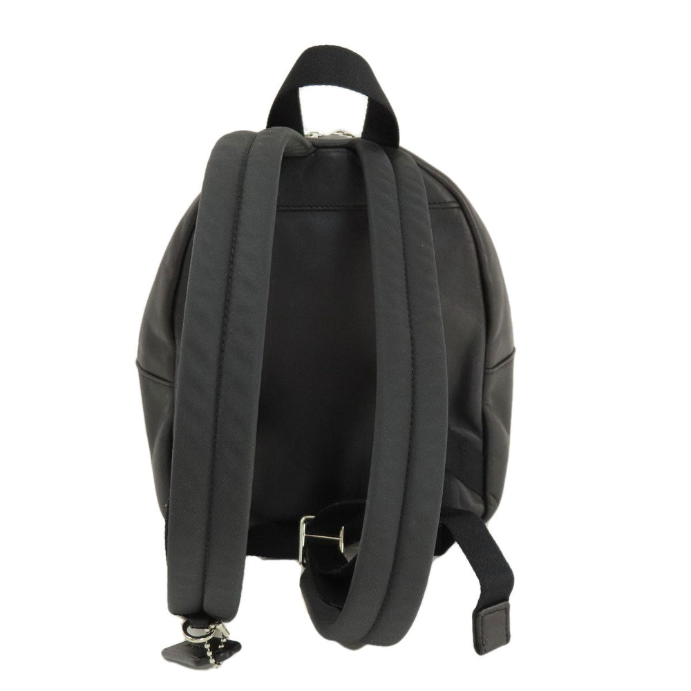 COACH Backpack F58315 PVC black Signature Women(Unisex) Used Authentic