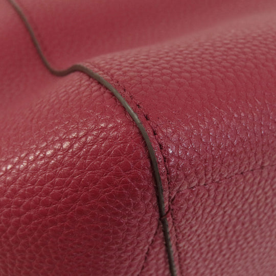 MICHAEL KORS Tote Bag leather Red logo