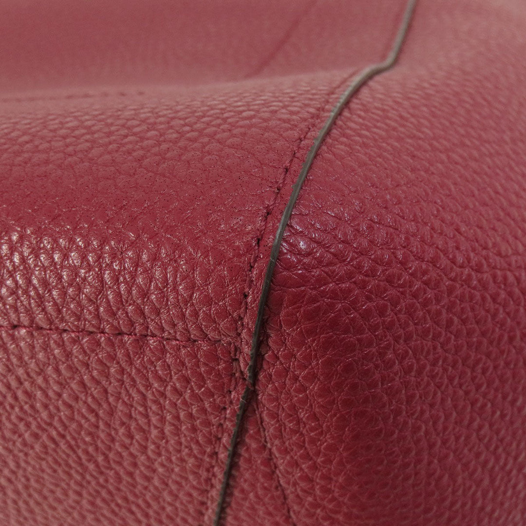 MICHAEL KORS Tote Bag leather Red logo