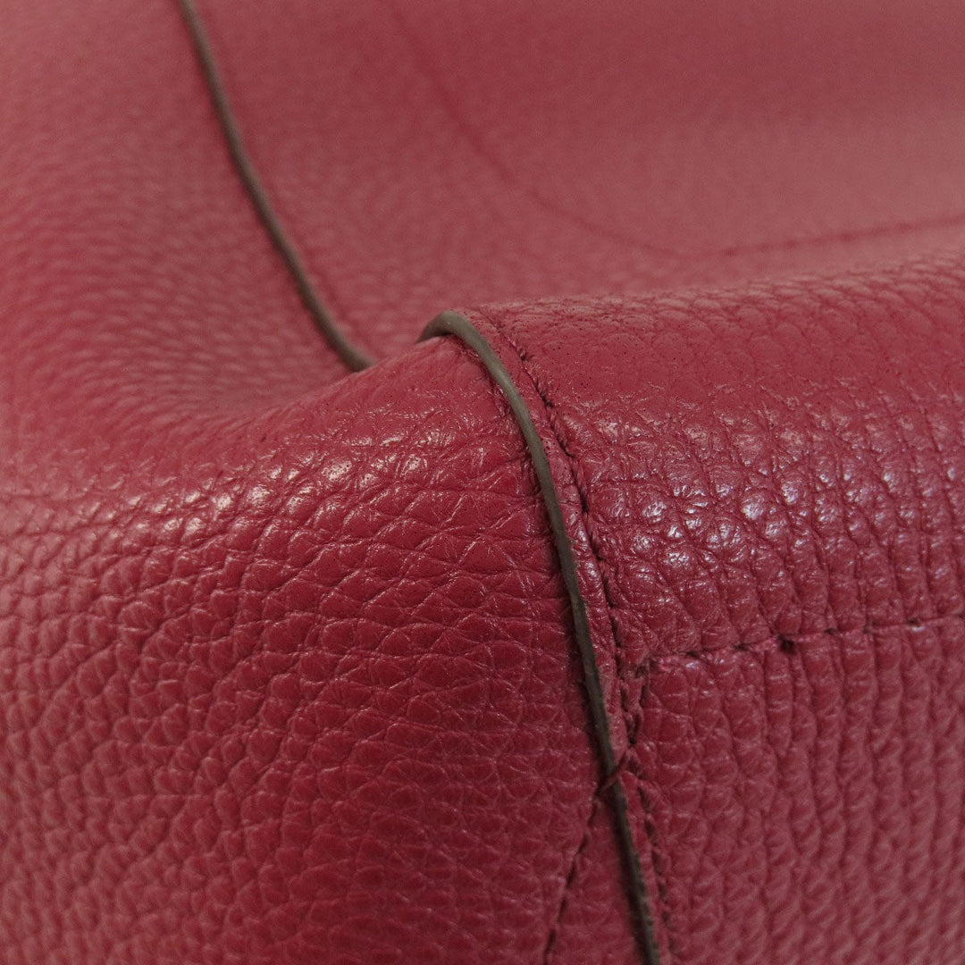MICHAEL KORS Tote Bag leather Red logo