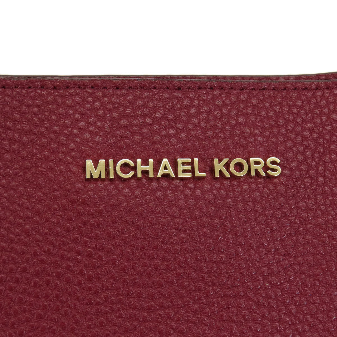 MICHAEL KORS Tote Bag leather Red logo