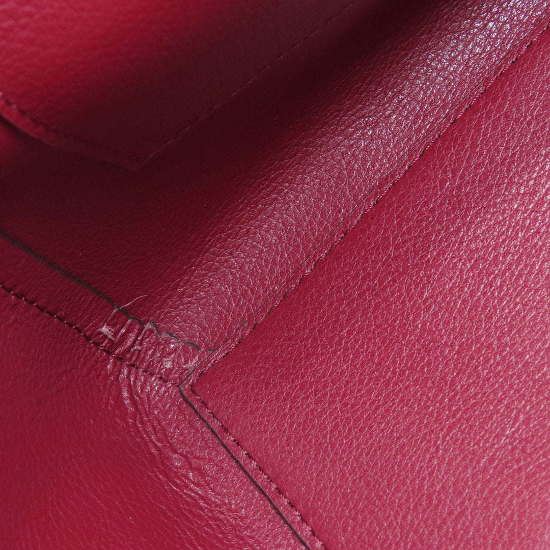 MICHAEL KORS Tote Bag leather Red logo