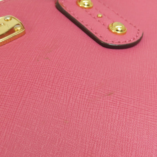 MICHAEL KORS Handbag PVC pink With logo 2WAY Women Used Authentic