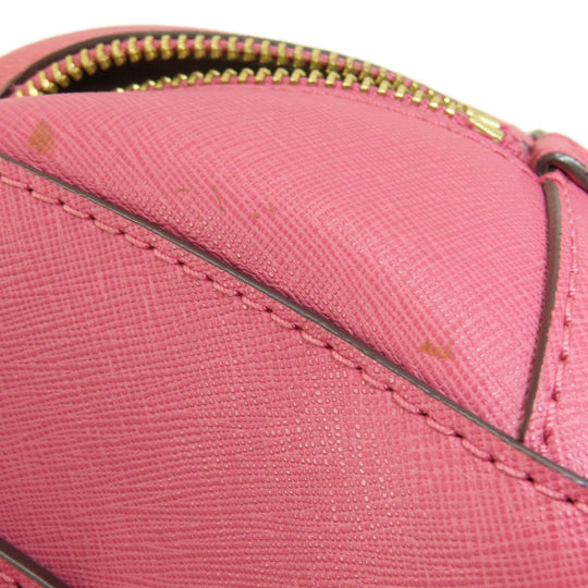 MICHAEL KORS Handbag PVC pink With logo 2WAY Women Used Authentic