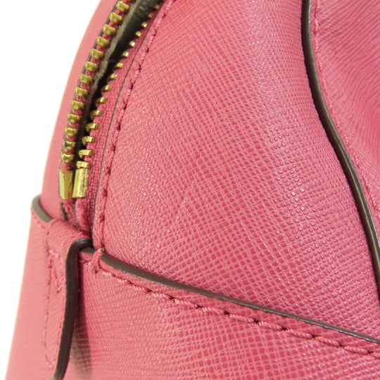 MICHAEL KORS Handbag PVC pink With logo 2WAY Women Used Authentic