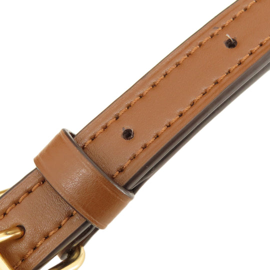 COACH Tote Bag F48735 PVC Brown Signature 2WAY