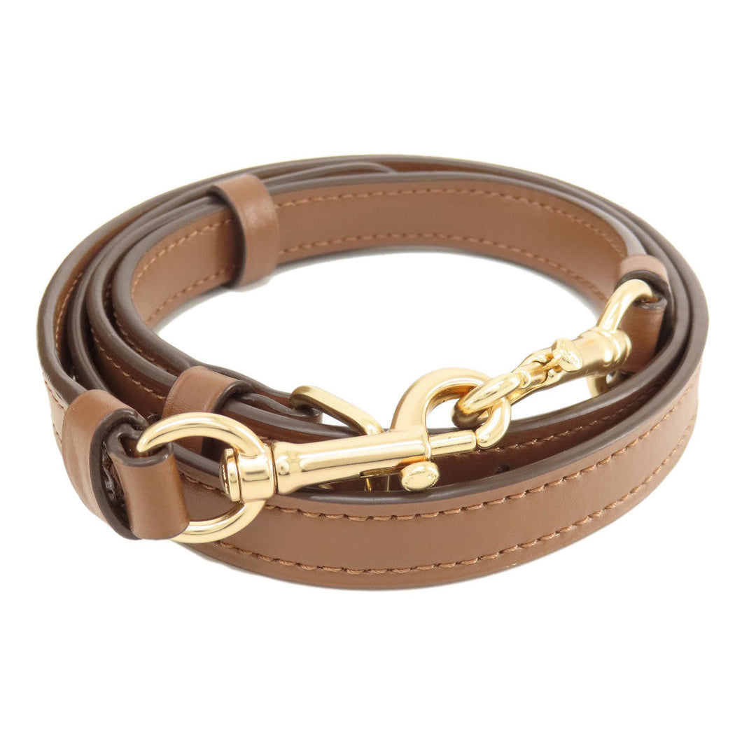 COACH Tote Bag F48735 PVC Brown Signature 2WAY