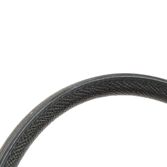 COACH Tote Bag C2842 leather black 2WAY Women Used Authentic