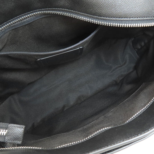 COACH Tote Bag C2842 leather black 2WAY Women Used Authentic