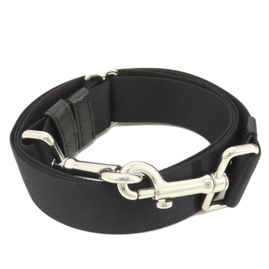 COACH Tote Bag C2842 leather black 2WAY Women Used Authentic