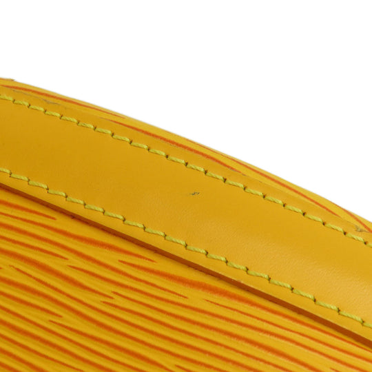 LOUIS VUITTON Tote Bag M52269 Epi yellow Saint Jacques Shopping Tassili Yellow Women Used Authentic