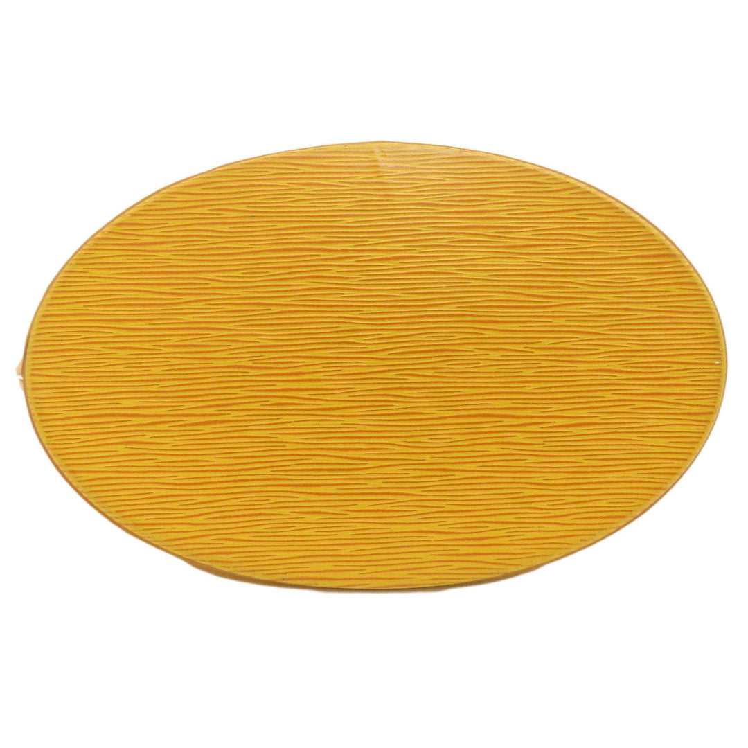 LOUIS VUITTON Tote Bag M52269 Epi yellow Saint Jacques Shopping Tassili Yellow Women Used Authentic