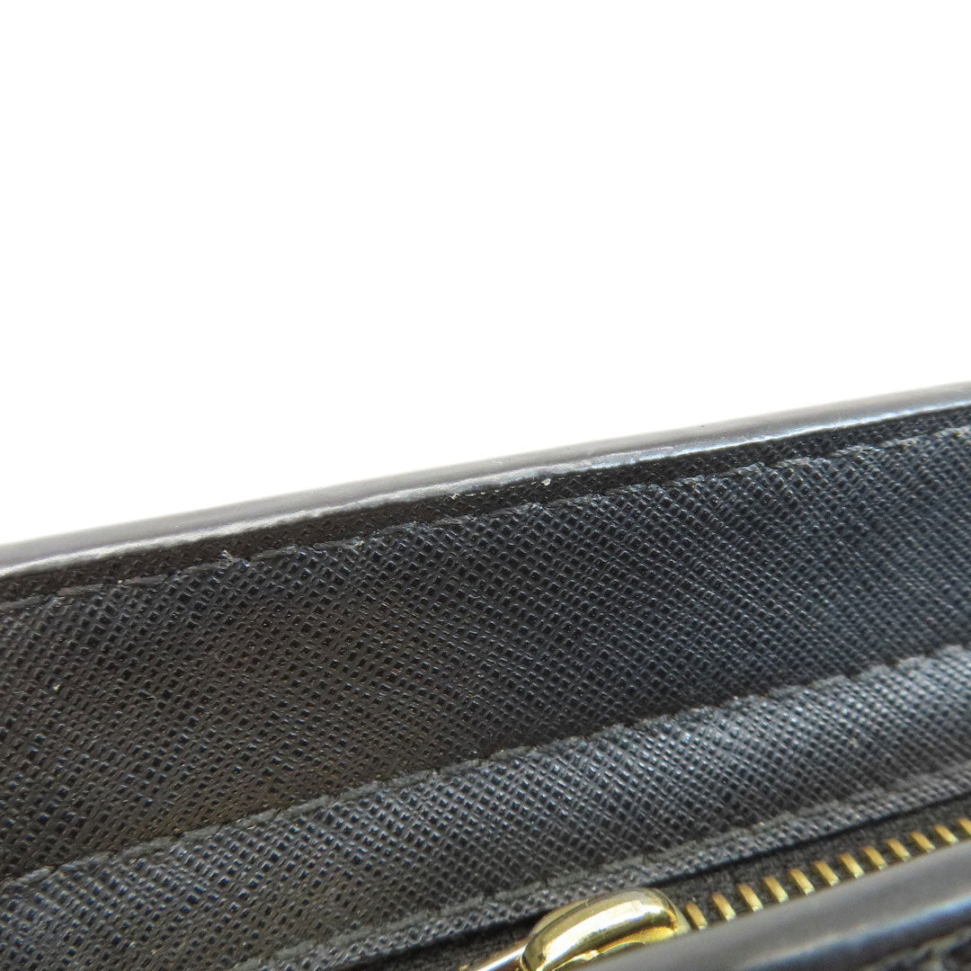 MICHAEL KORS Shoulder Bag leather black Long Shoulder Studs Women Used Authentic