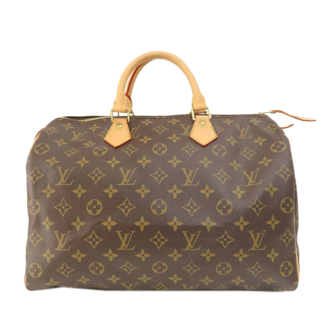 LOUIS VUITTON Tote Bag M41524 Monogram canvas Brown Speedy 35 Monogram
