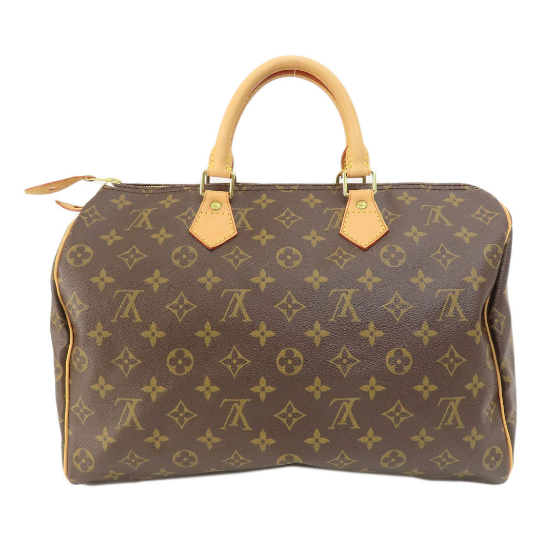 LOUIS VUITTON Tote Bag M41524 Monogram canvas Brown Speedy 35 Monogram