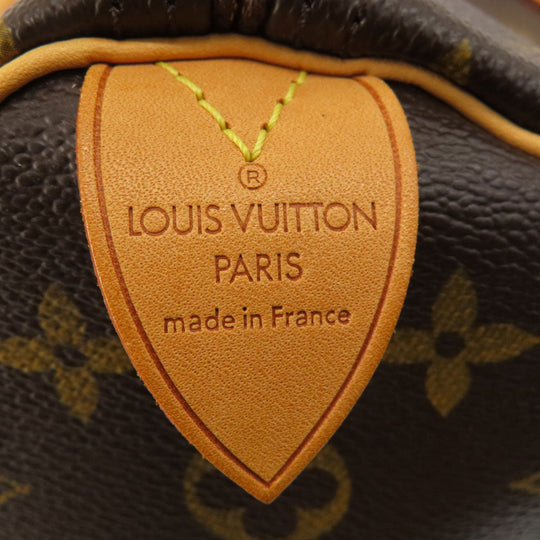 LOUIS VUITTON Tote Bag M41524 Monogram canvas Brown Speedy 35 Monogram