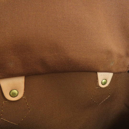 LOUIS VUITTON Tote Bag M41524 Monogram canvas Brown Speedy 35 Monogram