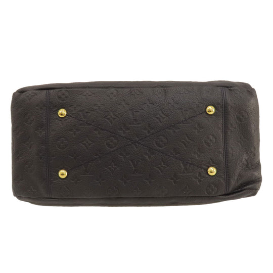 LOUIS VUITTON Tote Bag M93448 Monogram Ann Platt black ArtsyMM Monogram Empreinte Women Used Authentic