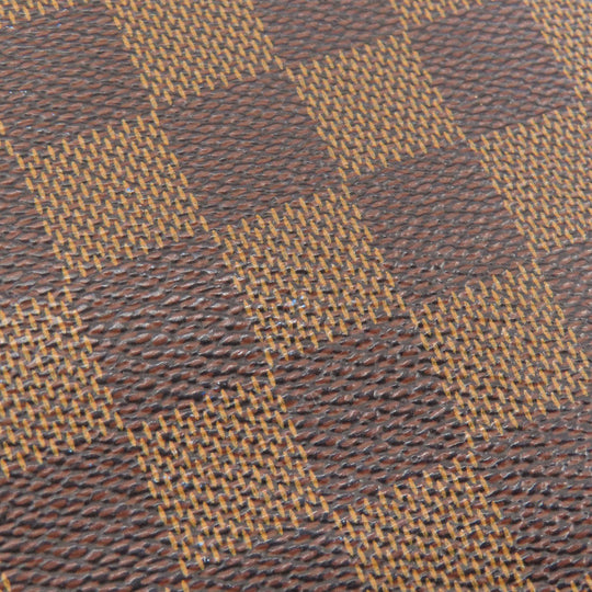 LOUIS VUITTON Tote Bag N51105 Damier canvas Brown Neverfull MM Former Damier Ebene Women Used Authentic