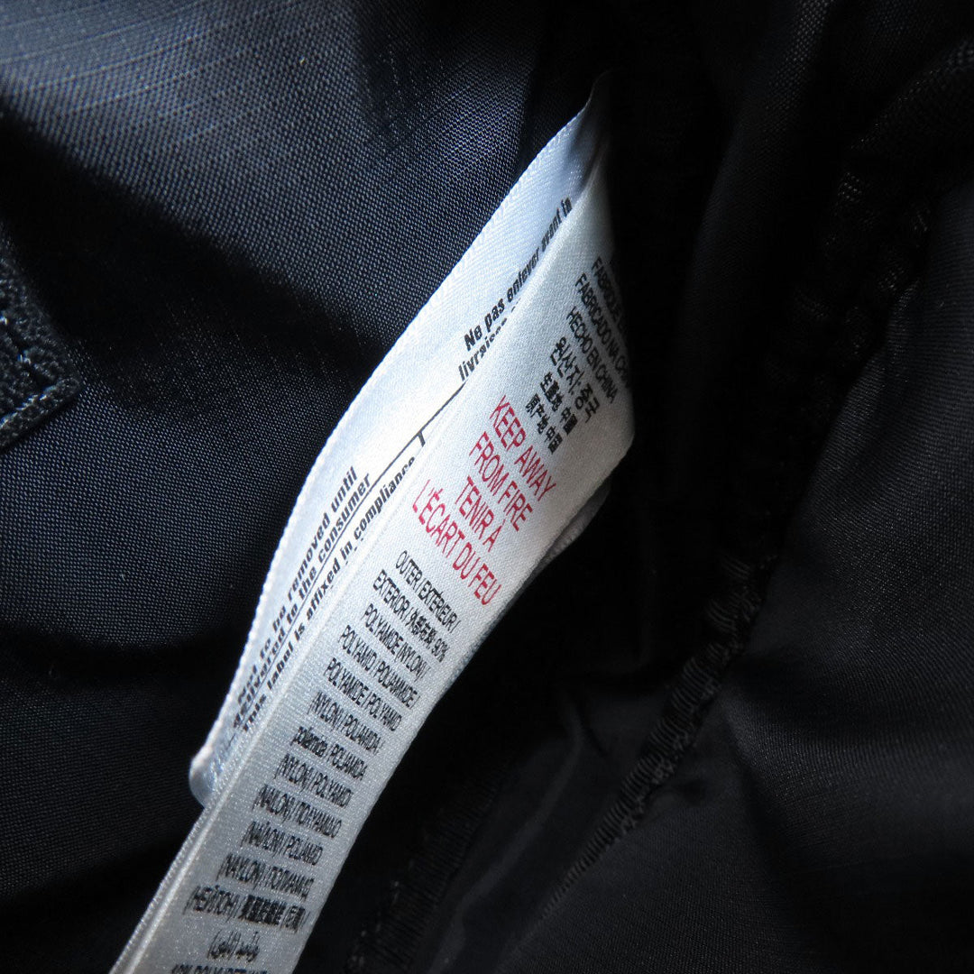 BURBERRY Hip bag Nylon black logo Women Used Authentic