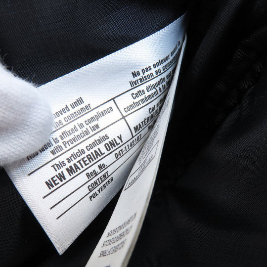 BURBERRY Hip bag Nylon black logo Women Used Authentic