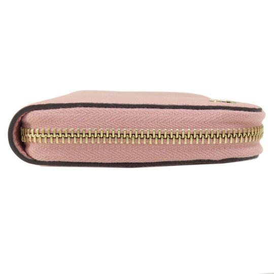 GUCCI Long Wallet Purse 449347 leather pink Interlocking G outlet Women Used Authentic