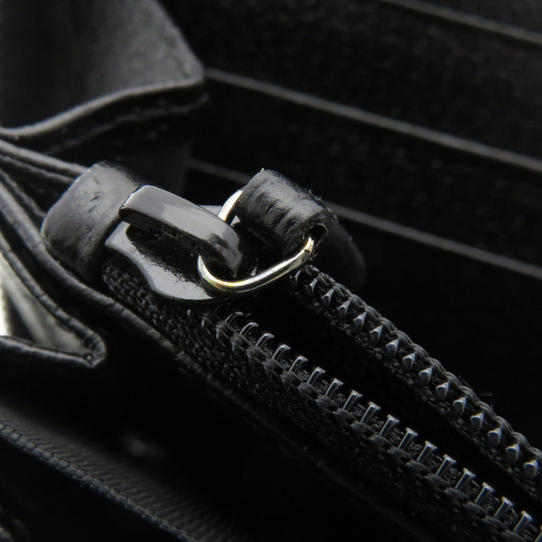 GUCCI Long Wallet Purse 307980 canvas black GG