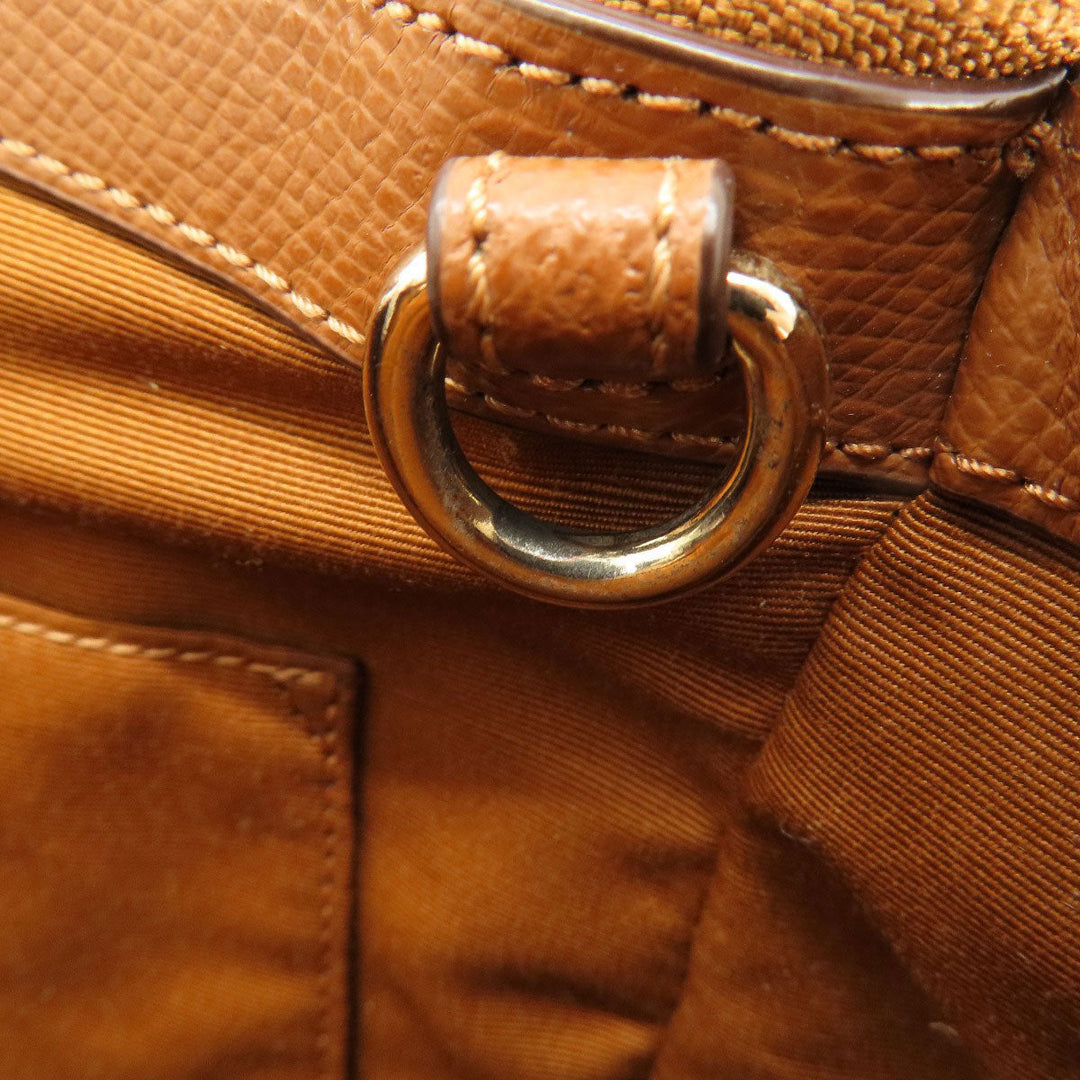 COACH Handbag F36637 leather Brown Christie Carryall 2WAY Women Used Authentic