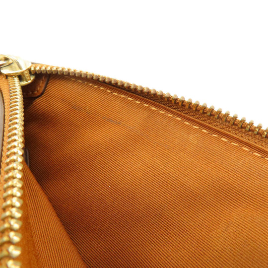 COACH Handbag F36637 leather Brown Christie Carryall 2WAY Women Used Authentic