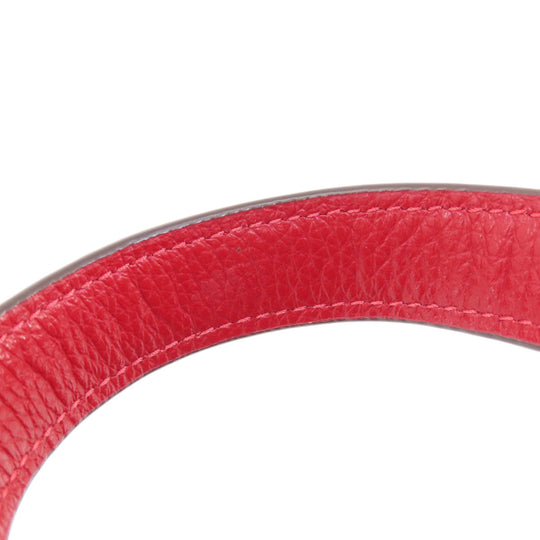 COACH Handbag C7683 leather Red Dempsey 22 2WAY Women Used Authentic