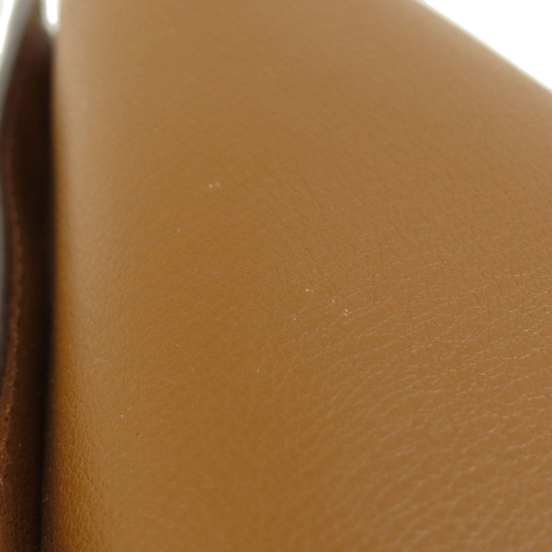 MICHAEL KORS Handbag leather Brown Flower motif studs 2WAY
