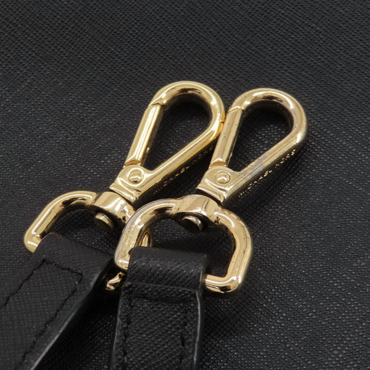 MICHAEL KORS Handbag leather black 2WAY