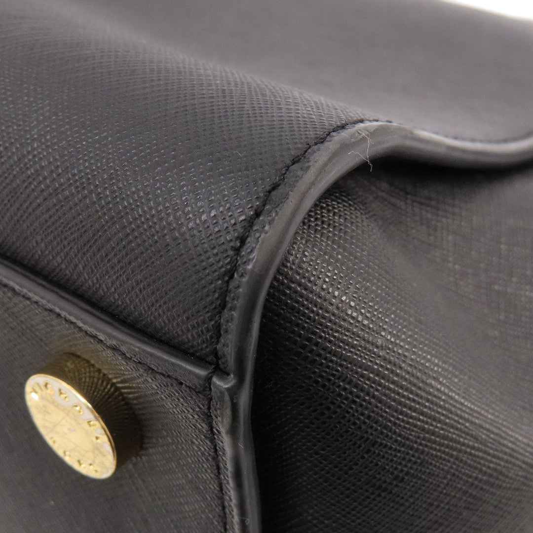 MICHAEL KORS Handbag leather black 2WAY