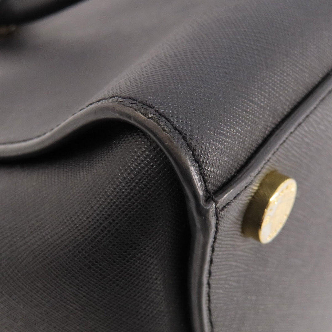 MICHAEL KORS Handbag leather black 2WAY