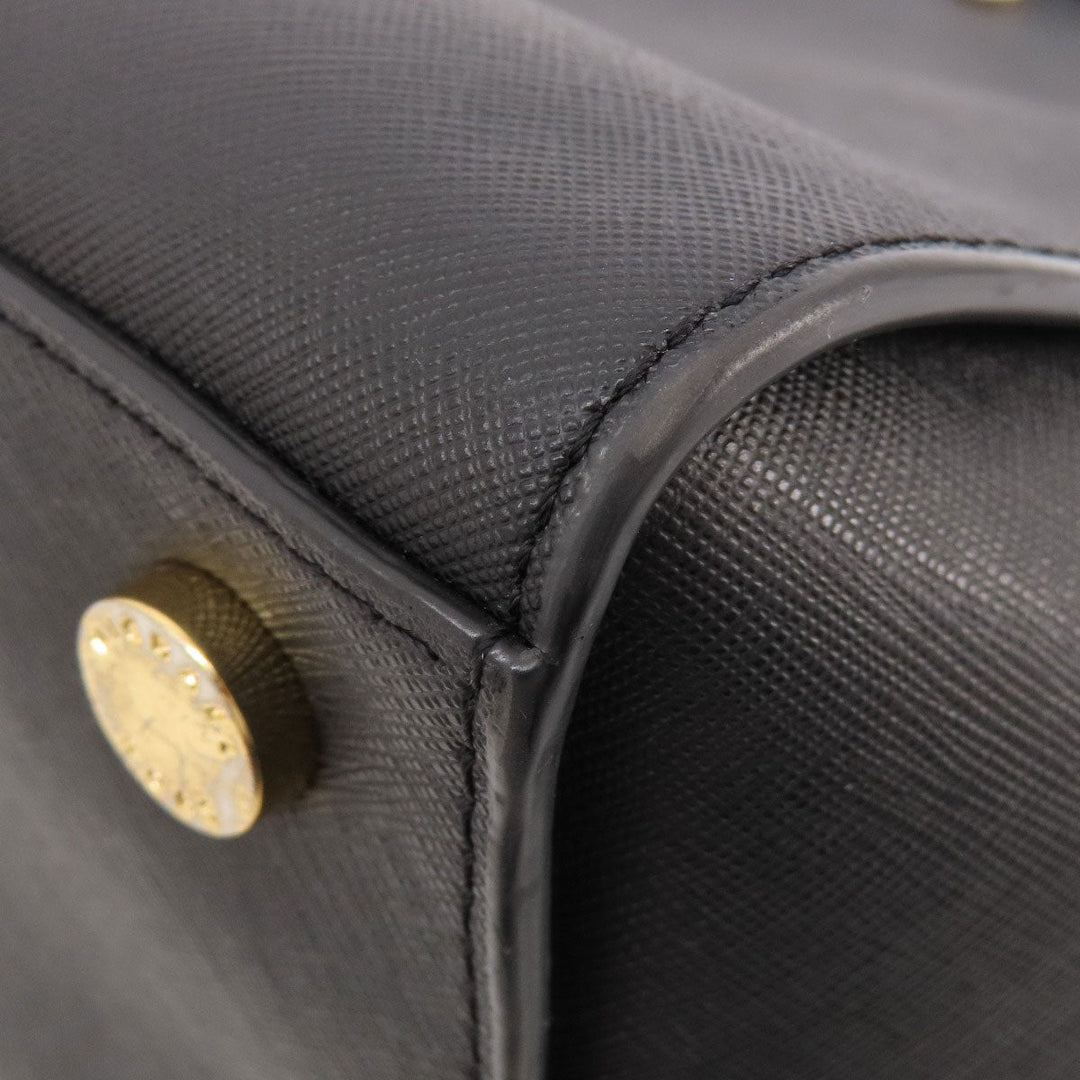 MICHAEL KORS Handbag leather black 2WAY