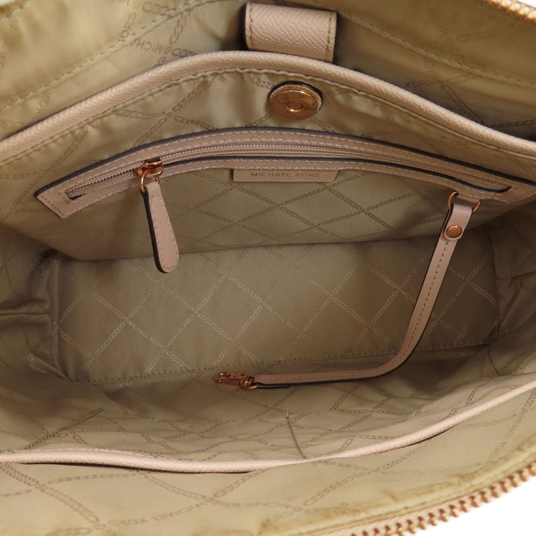 MICHAEL KORS Tote Bag leather Light pink logo