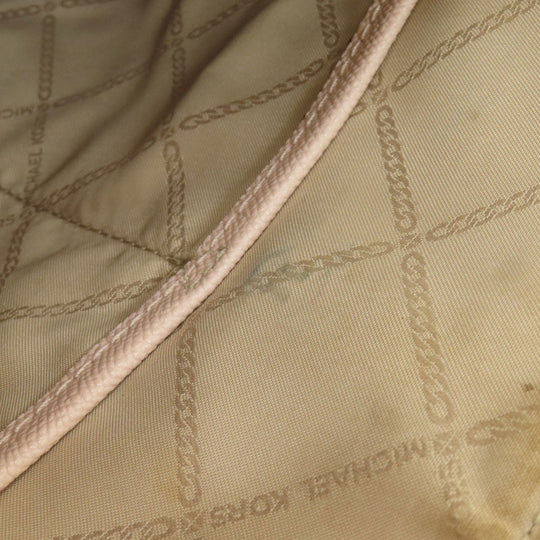 MICHAEL KORS Tote Bag leather Light pink logo