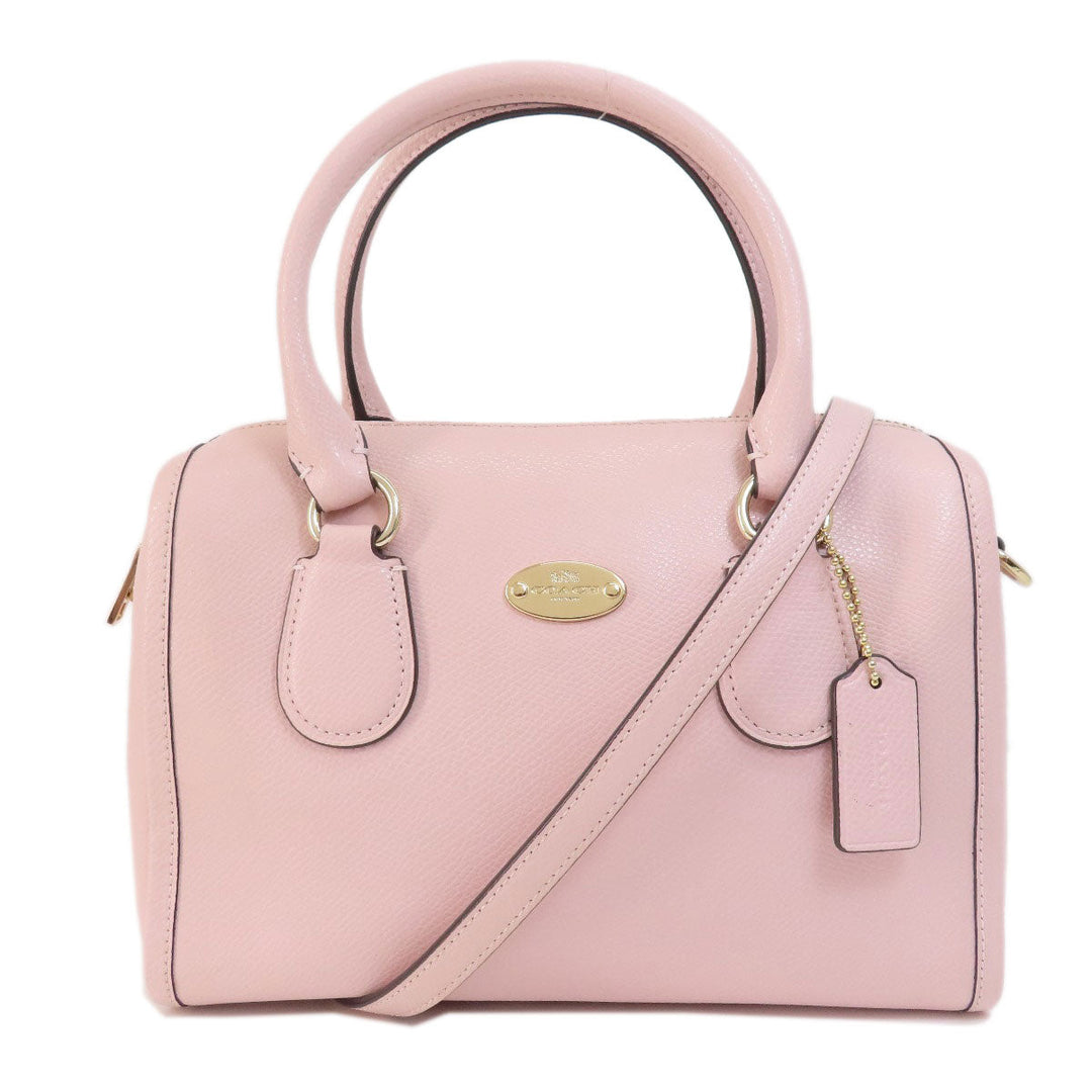 COACH Handbag F33329 leather pink 2WAY