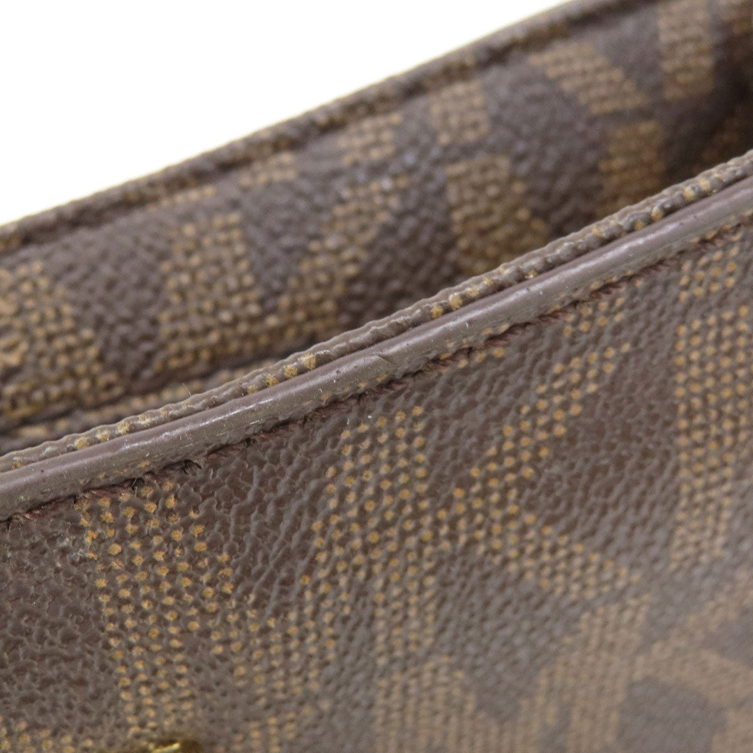 MICHAEL KORS Shoulder Bag Leather, Coated Canvas Brown MK signature Women Used Authentic