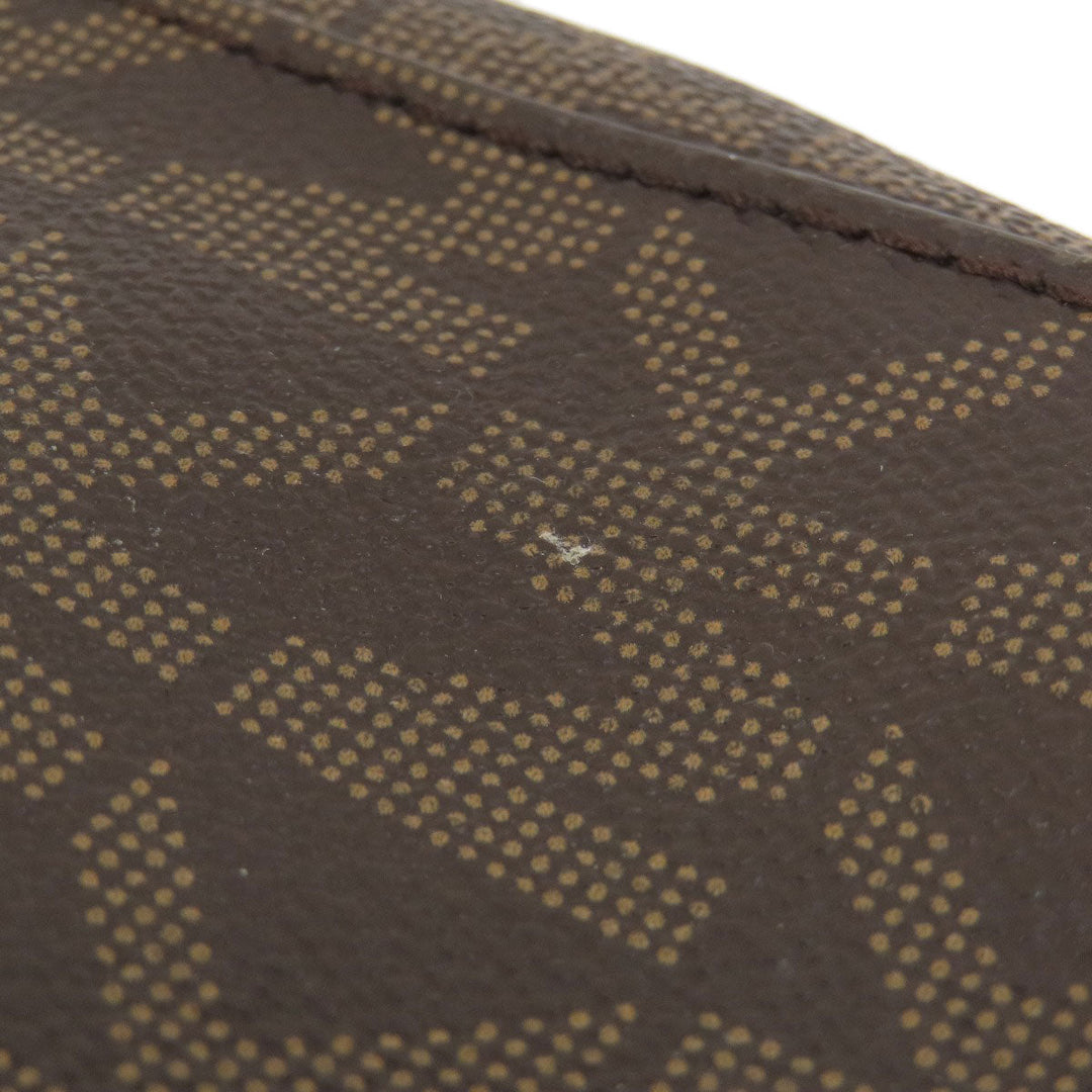 MICHAEL KORS Shoulder Bag Leather, Coated Canvas Brown MK signature Women Used Authentic