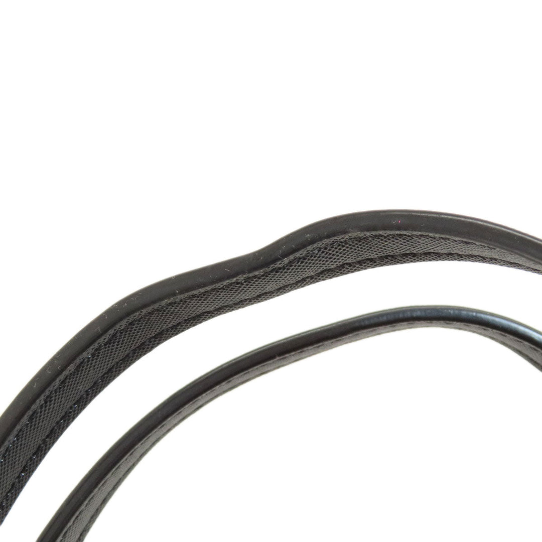 MARC JACOBS Tote Bag PVC black Heart Pattern Women Used Authentic