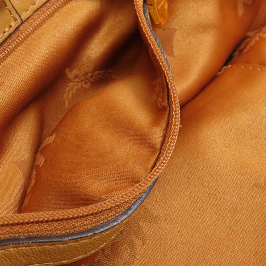 MCM Tote Bag leather Brown 2WAY