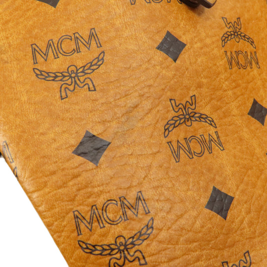 MCM Tote Bag leather Brown 2WAY