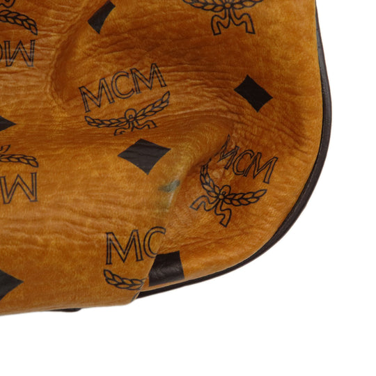 MCM Tote Bag leather Brown 2WAY