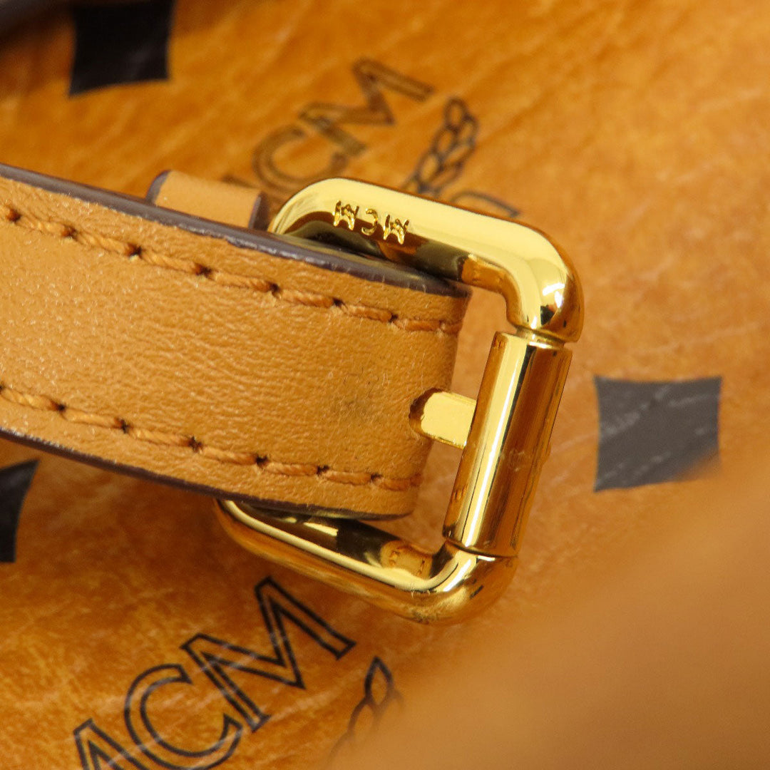 MCM Tote Bag leather Brown 2WAY