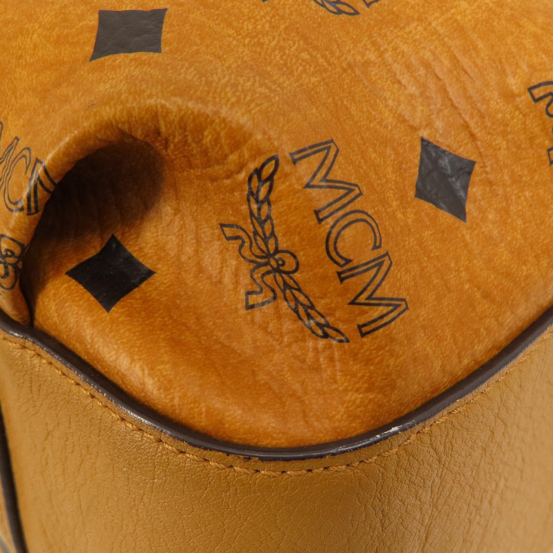 MCM Tote Bag leather Brown 2WAY