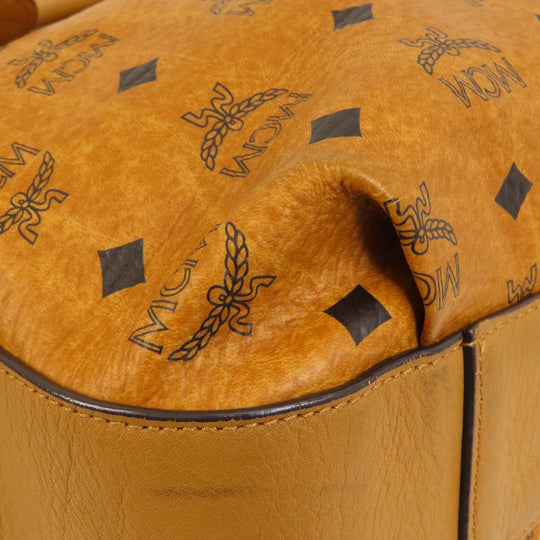 MCM Tote Bag leather Brown 2WAY